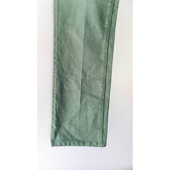 Joseph Gabardine Stretch High Rise Button Fly Straight Leg Trouser Pants Size 6 - Picture 10 of 13